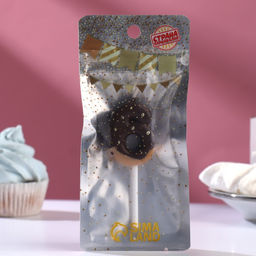 Свеча в торт Шоколадная глазурь, цифра 6 ,3,8 см - Страна карнавалия фото 2