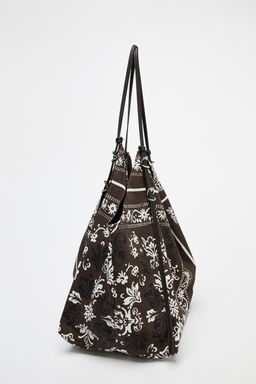 PRINTED TOTE BAG - Zara фото 4
