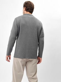 Кардиган мужской GREG G136-KF-серый 355  фото 6