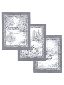 Полотенце вафельное рогожка Сочельник р.45*60 - Domtrik фото 2