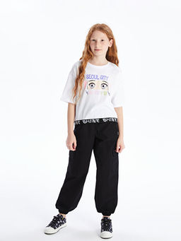 Beli Lastikli K?z ?ocuk Kargo Jogger Pantolon - Waikiki фото 2