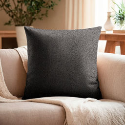 Наволочка декоративная Этель Boucle 43х43см, цвет серый, полиэстер  фото 5