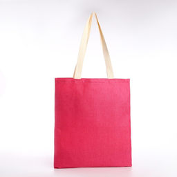 Сумка-шопер без застёжки, из текстиля, цвет розовый - Simaland фото 2