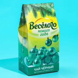 Подарочный чай Веселого нового года, вкус: яблочный штрудель, 50 г. - Фабрика счастья фото 6