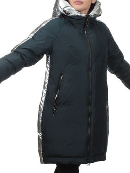 221С-050 BLUE GREEN Пальто зимнее женское (Био - Пух)