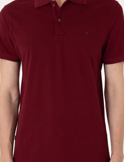 Bordo Slim Fit Basic Ti__rt - Pierre cardin фото 6