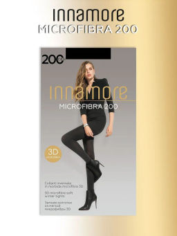 Теплые колготки Microfibra 200 (Innamore)