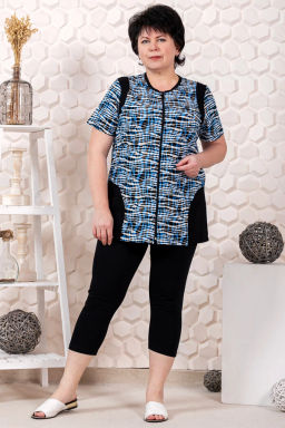 Костюм женский, цвет синий