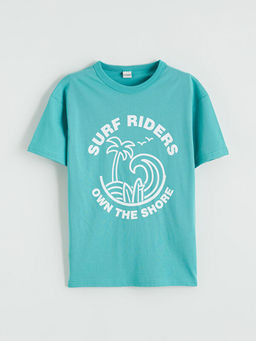 Bask?l? Erkek ?ocuk Ti??rt