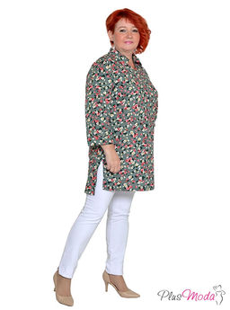 Туника Модель №1738 размеры 44-84 - Plusmoda фото 6