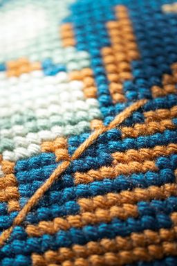 Набор для вышивания VERVACO PN-0179546 Листья 40 х 40 см