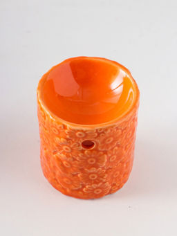 Аромалампа для эфирных масел Ромашки, керамика, оранжевая, 6.7?6.7?7.5 см - Simaland фото 4