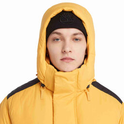 Куртка Timberland Jacket Puffer Parka желтая  фото 2