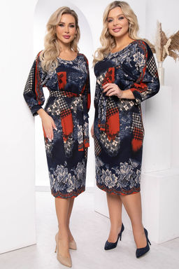 Платье Белуччи (синее) НЬЮ П7792 - Lt collection фото 5