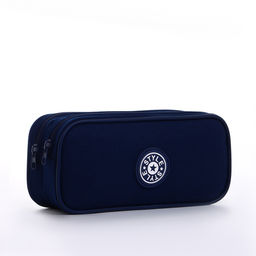 Косметичка-пенал на молнии с отделами, Звезда, синяя