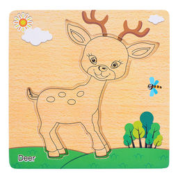 Пазл-вкладыш Олененок - Щепочка фото 2
