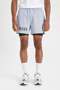 DeFactoFit Узкие шорты-колготки на молнии и узком крое с карманом для телефона фото 5