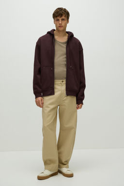 Chaqueta sudadera con capucha Loose Fit - H&m фото 10