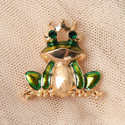Брошь Царевна Лягушка / 4012 /уп 24/