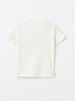 Bisiklet Yaka K?sa Kollu Bask?l? Erkek Bebek Ti??rt - Waikiki фото 2