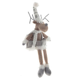 Игрушка набивная "Олень", L33 W17 H71/20 см, 2в.