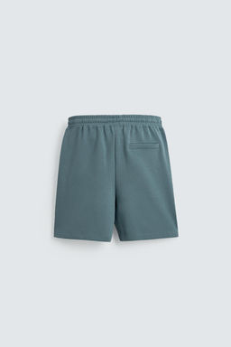 Шорты джоггеры Bermuda Relaxed Fit бирюзовые
