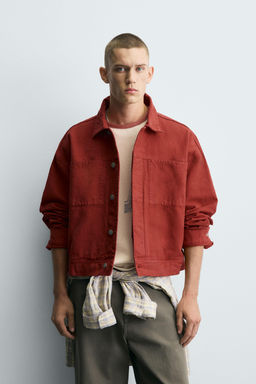 CROPPED FIT JACKET - Zara фото 2