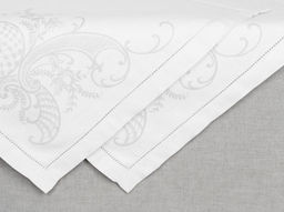 Салфетка 01с-44ЯК 45*45 "Кружева" цв. белый (по 6 шт