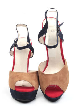 06-87AS COMPIEXION/BLUE Туфли женские (натуральная замша)