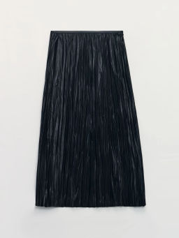 Плиссированная юбка миди / Zarina