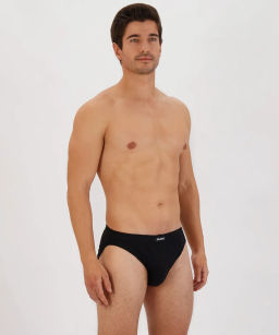 ATLANTIC 3BMP-322 Трусы спорт Basic - набор 3 шт. черный фото 8