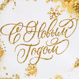 Пакет ламинированный вертикальный Золотая вьюга, ML 21 25 8 см - Доступные радости фото 4