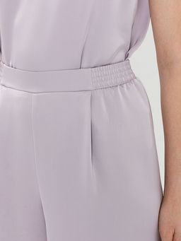 Брюки атласные Новый год