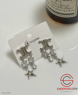 Женские серьги висюльки