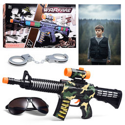 Набор военного "Защитник мира" в коробке