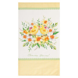 Полотенце Цыплята 40х73 см, 100% хл, саржа 190 гр/м2 - Этель фото 2