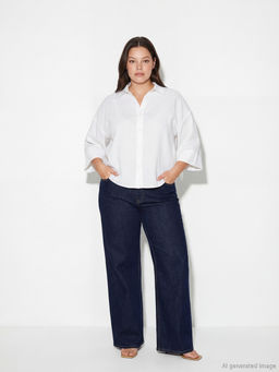 Oversize Poplin Kad?n G?mlek