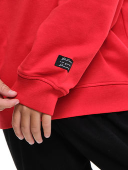 Толстовка для девочки 22-7632 красный - Mini maxi фото 5