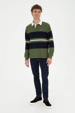Erkek Ye_il Sweatshirt