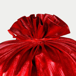 Мешок новогодний Деда Мороза, красный, 60?40 см