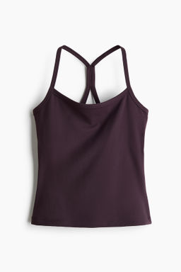 Top de deporte SoftMove con sujetador integrado - H&m фото 4