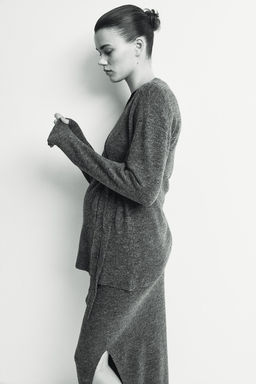 MAMA Cardigan cruzado Before & After - H&m фото 3
