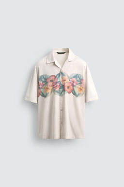 FLORAL PRINT SHIRT - Zara фото 13