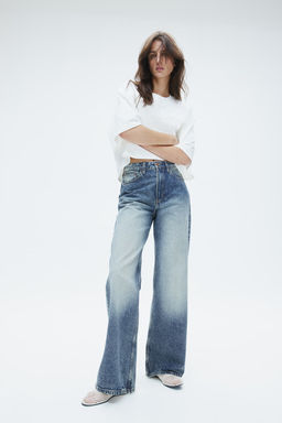 Wide Ultra High Jeans - H&m фото 2