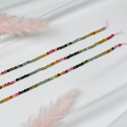 Бусины для украшений из Турмалина микс (90 бусин)