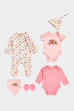 MOTHERCARE / Комплект: комбинезон, рукавички, шапочка, боди, фартук  фото 11