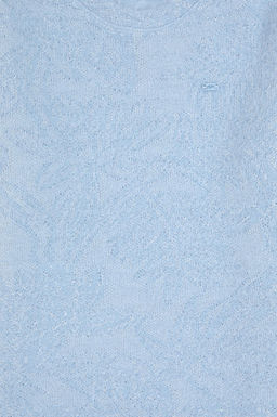 K_z _ocuk Mavi Kollar_ F_rf_r Detayl_ Bisiklet Yaka Sweatshirt - U.s. polo assn фото 3