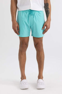 DeFactoFit Короткие шорты для плавания с гибкой текстурой и принтом  фото 3