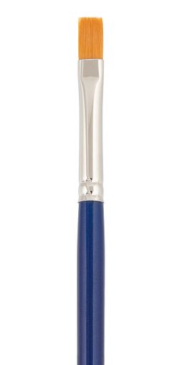 Кисть синтетика VISTA-ARTISTA Gallery 50112-08 плоская 10 шт длинная ручка №08  фото 3