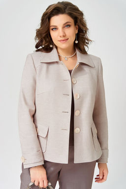 Жакет FITA 20754 капучино + бежевый